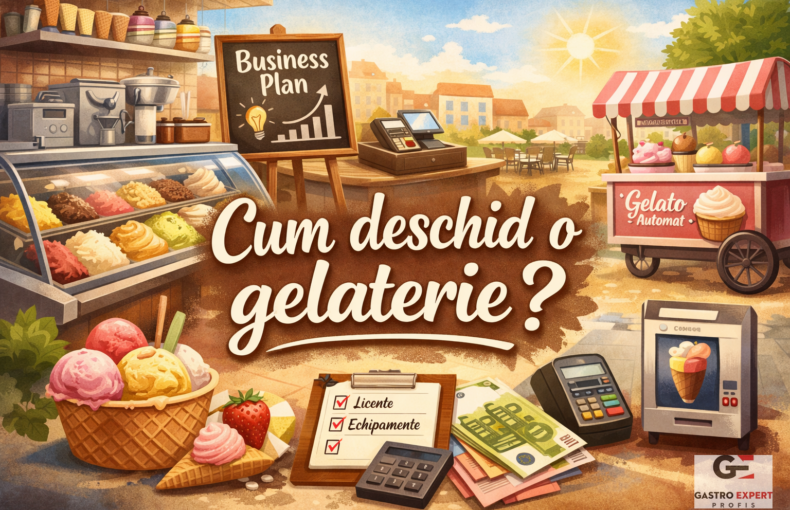 Cum deschid o gelaterie ?
